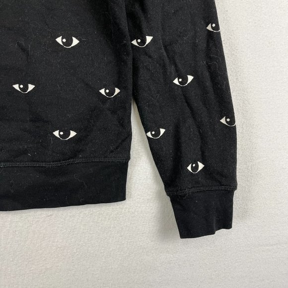 KENZO Eye Print Crewneck Sweatshirt Womens XS - Picture 9 of 11